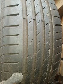 Prodám letní pneu 215/60R16, 4 kusy - 1