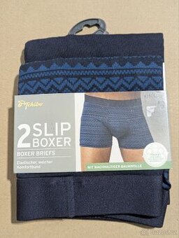 2 ks pánské boxerky Tchibo, velikost M/5 - nové