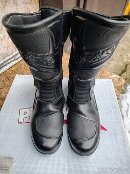 Probiker Traveler- silniční kožené moto boty