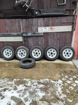 Predám na Škoda AL kolesá 4x130 kopretiny (otvíráky)