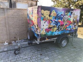 Přívěsný vozík bržděný