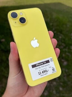 iPhone 14 - 256GB - 94% BAT - 12M ZÁRUKA
