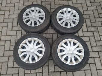 Kola Renault 4 x 100, 6J x 15 a zimní pneu 185/65 R15