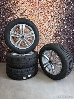 Alu kola 5x112 Tiguan 235/55r18 zimní