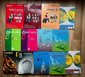 Prodám učebnice pro střední školy a gymnázia