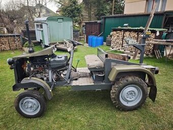 Prodám malotraktor domácí výroby.