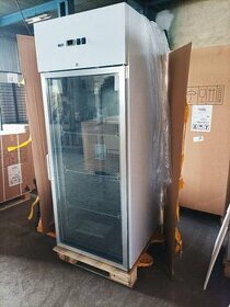 MN 700G-prosklenná nerezová lednice 700l
