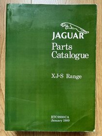 JAGUAR XJS originální katalog náhradních dílů fabrický