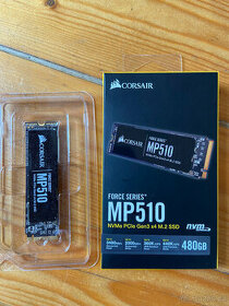 Zánovní M2 SSD Corsair MP510, 480GB