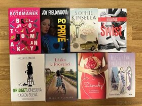 8 knih, čtení pro ženy, cena za komplet