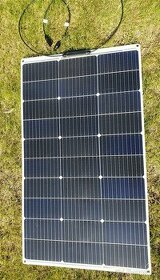 Solární panel fotovoltaický 100W pro 12V semiflexibilní