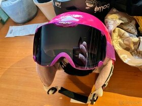 Dětská lyžařská/SNB helma Ride + brýle