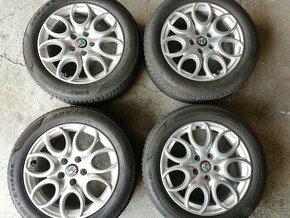 16" 5x110 Alu kola na Alfa Romeo zimní pneu 205/55 r16