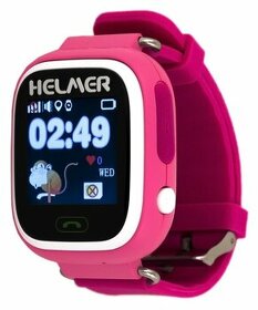 HELMER dětské hodinky LK 703 s GPS lokátorem/ dotykový displ