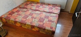 Nabízím 2ks postel 90x200cm