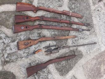 Mauser 98k, Gew, pažby torza, bajonet
