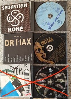 Prodám 2x raritní CD českých kapel: Dr.Max, Gun Dreams, Seba