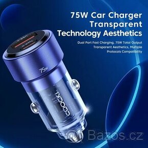 75W USB C+A nabíječka