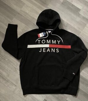 Značková mikina zn. Tommy Jeans = NOVÁ = ORIGINÁL =