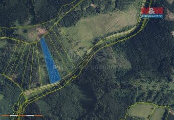 Prodej lesa, 12967 m², Nemile - Lupěné - 1