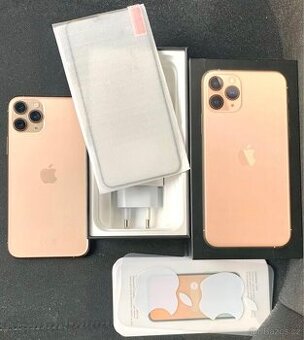 iPhone 11 Pro Max Gold BATERIE 100% TOP