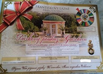 🎁 Dárkový poukaz – Františkovy Lázně 🎁