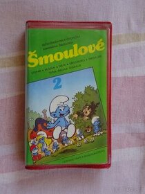Originál videokazeta VHS Šmoulové 2, Supraphon 1988 - 1