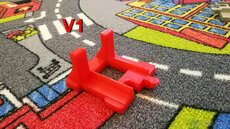 Duplo vlak, kolej - zarážedlo, různé druhy - 1