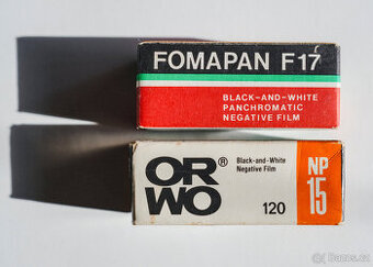 Svitek Orwo NP 15 + Fomapan F 17 - 1
