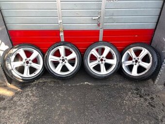 Original ALU kola Audi 20" 8,5J ET33 + zimní pneu 255/45/R2