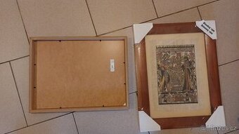 3x dřevěný rám na obraz zn. IKEA RIBBA - 1