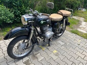 MZ es 175/0 rok 1959 krásný origo stav plně funkční