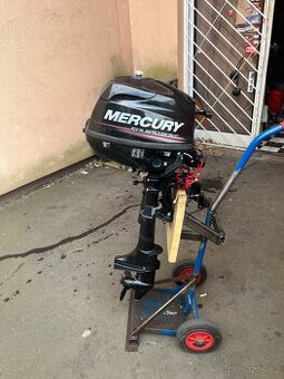 Lodni motor Mercury 3.5hp 4t, kratka noha