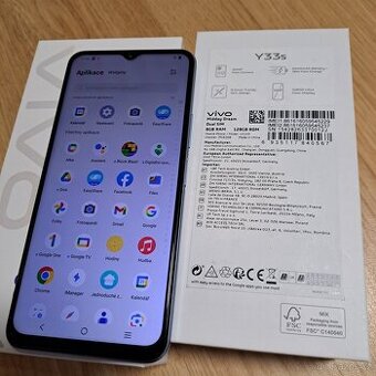 Prodám nový mobilní telefon VIVO Y33S 8Gb/128Gb