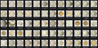 Pamätné 2 EURO - UNC + OBEH
