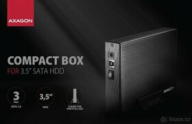 ⚡️ TOP Externí box pro 3,5" disky AXAGON ALINE box ⚡️