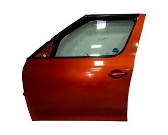 Levé přední dveře oranžová metalíza LF3H Škoda Yeti 5L 2011