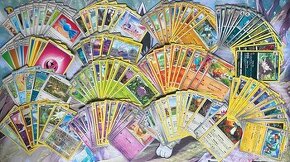 Balíček 180 ks originálních Pokémon karet