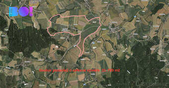 Prodej pole, 22759 m², Troubky