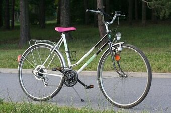 Zachovalé retro kolo ESKA s přehazkami Shimano - pojízdné