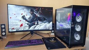 Herní PC ryzen 7500f/32DDR5/6800XT/1TBssd/750w záruka