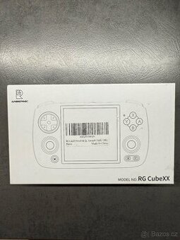Retro handheld konzole Anbernic RG CubeXX WiFi bílá