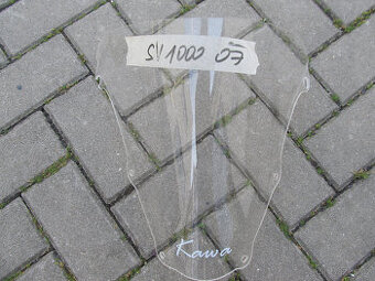 Plexi čiré na Suzuki SV 1000