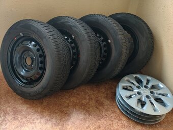 Zimní sada pneu + disky Nokian WR D4 rozměr 195/65 R15 91T