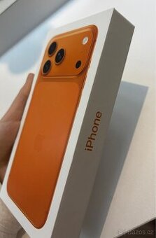 IPHONE 17 PRO MAX 256 GB ORANŽOVÝ ZÁRUKA 2 ROKY CZ