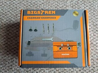 OSTŘIČKA ŘETĚZŮ MOTOROVÉ PILY + 5 ČEPELÍ BROUSKU + KLÍČ