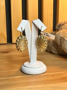 Zlaté náušnice 4,34g