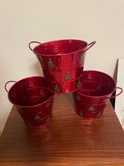 Vánoční květináče