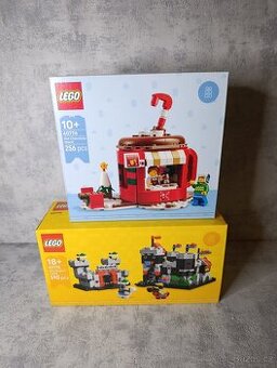 LEGO GWP 40775+40776{StánekShorkou čokoládou-MiniaturníHrad
