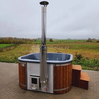 Koupací sud s hydromasážním a aeromasážním systémem